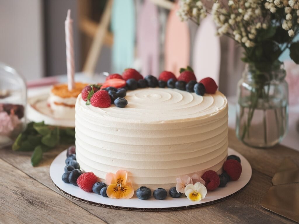 Elegant Minimalist Birthday Cake Recipe