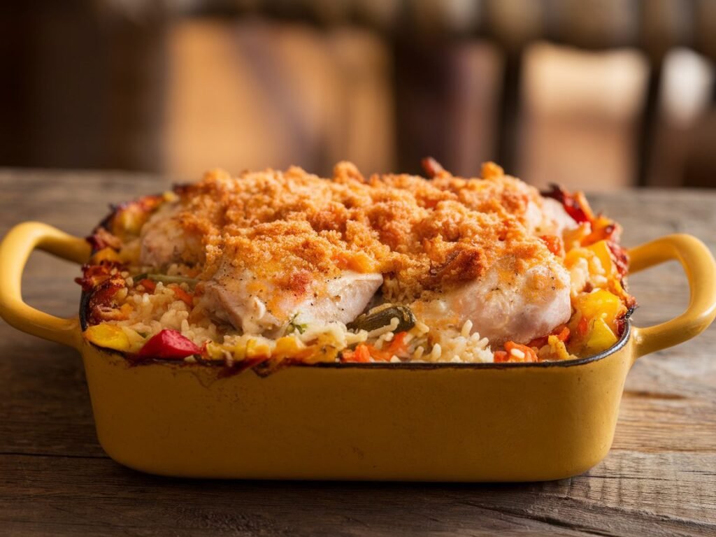 Best Ever Chicken and Rice Casserole | Easy Dinner