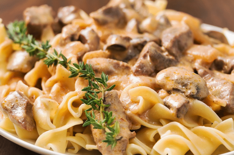 Budget Beef Stroganoff Recipe