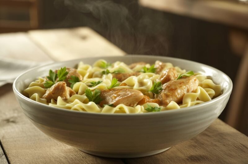Chicken and Noodles Stove Top