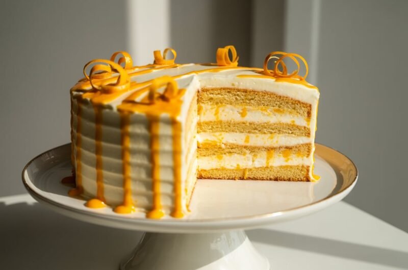 Delightfully Refreshing Orange Creamsicle Cake – Your Kitchen's Summer Hit!