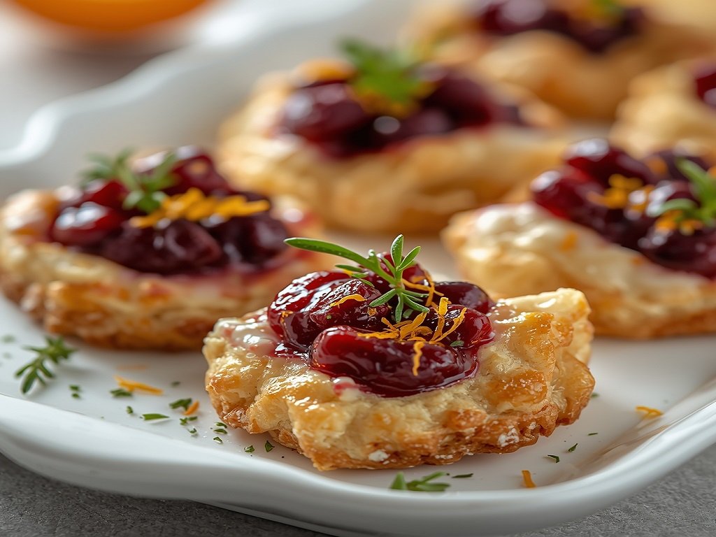 thanksgiving-appetizers-cranberry-brie-bites
